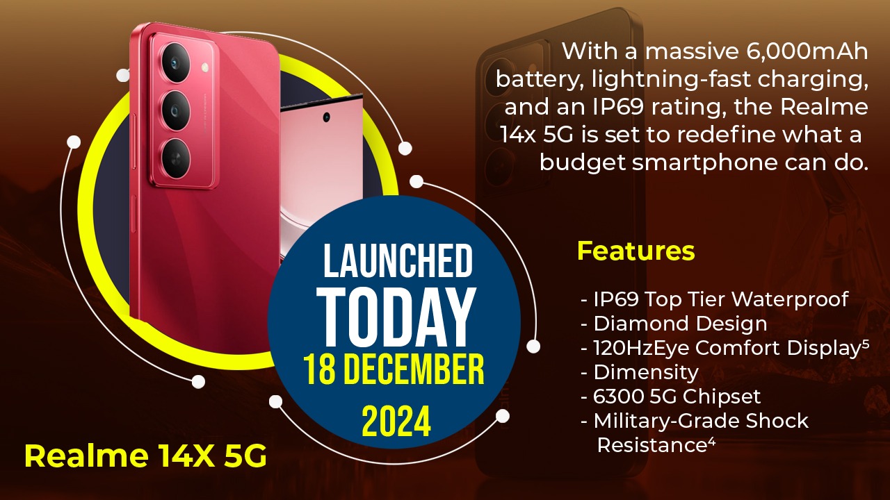 Realme 14X 5G is a budget-friendly 5G smartphone