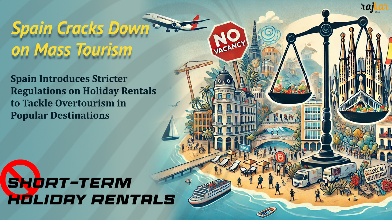 Spain Introduces Stricter Regulations on Holiday Rentals to Tackle Overtourism in Popular Destinations