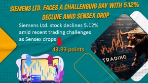 Siemens Ltd. Faces a Challenging Day with 5.12% Decline Amid Sensex Drop